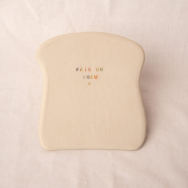 Assiette Toasty "Fais un voeu"