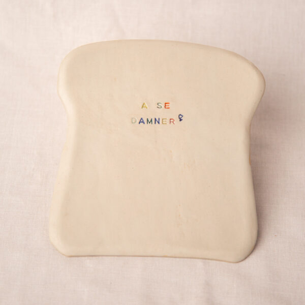 Assiette Toasty "A se damner"