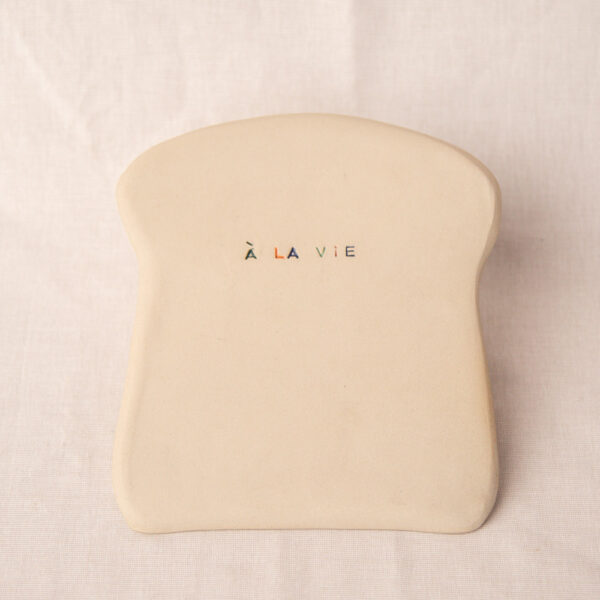 Assiette Toasty "A la vie"
